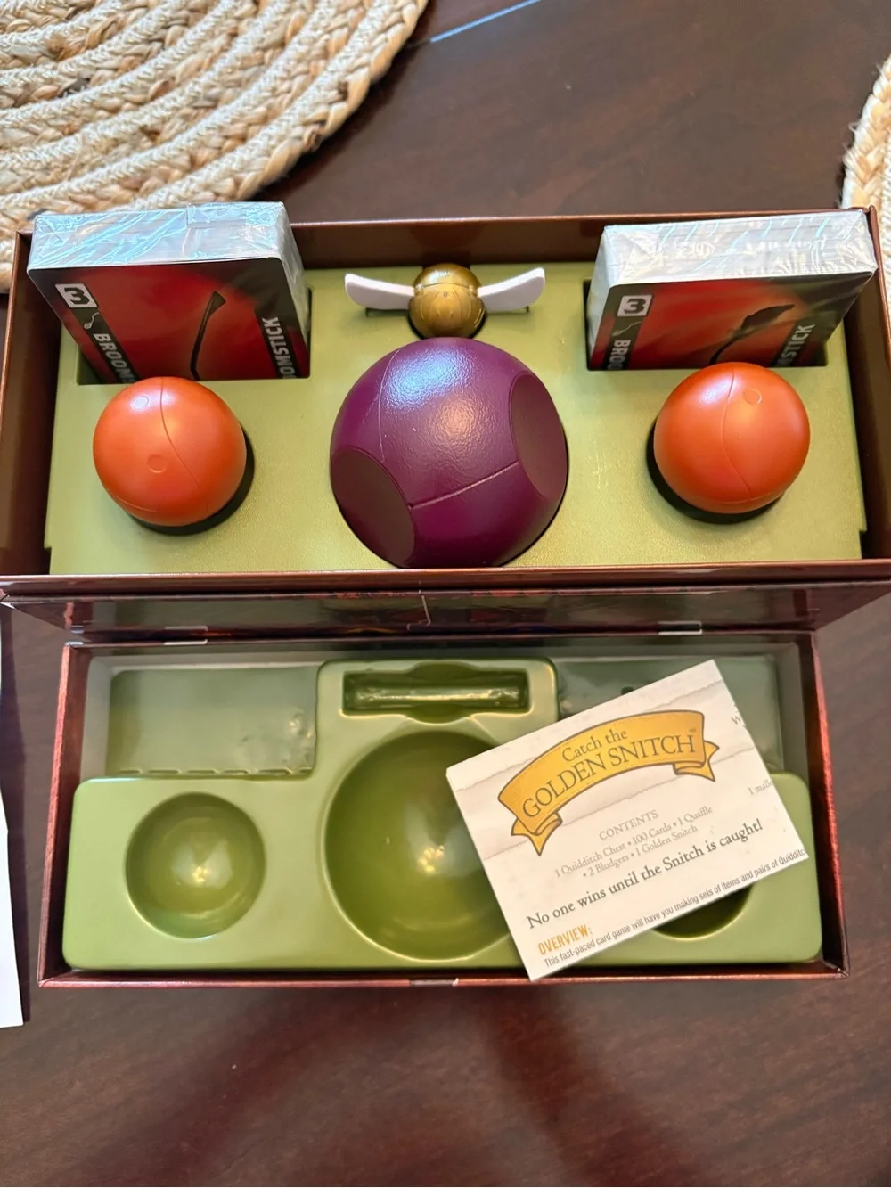Harry Potter Catch The Golden Snitch, A Quidditch Board Game Family Game Ages 8